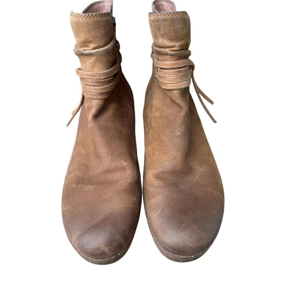 Dansko Evelyn Brown Leather Ankle Boot Women size 40 US 10 - Picture 4 of 6